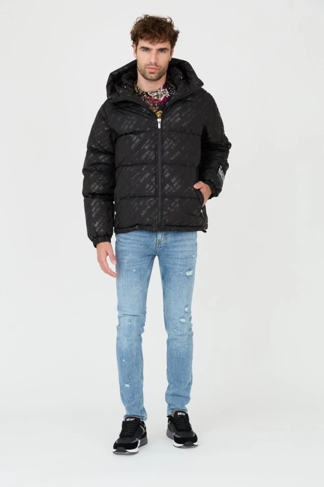 Сині супервузькі джинси на ланцюжку JUST CAVALLI