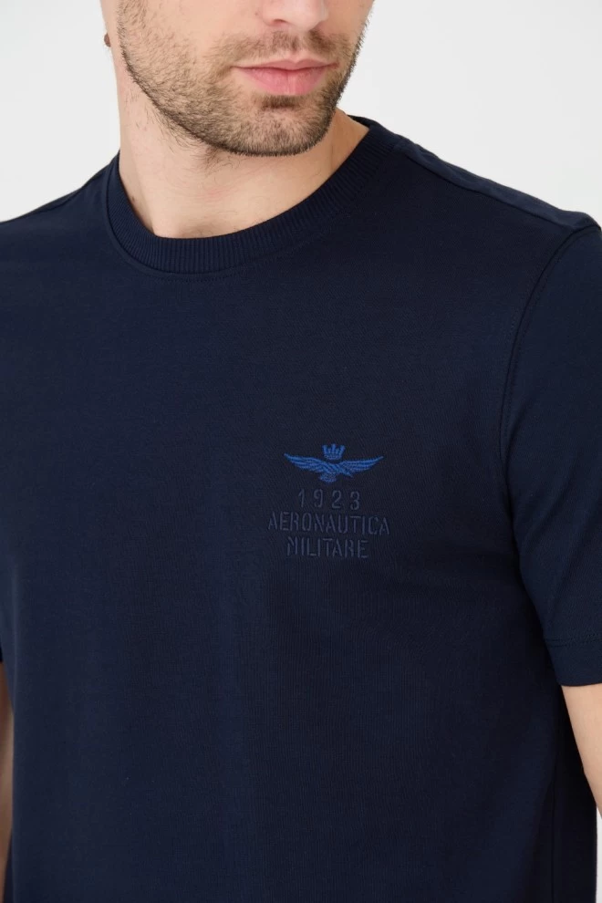 AERONAUTICA MILITARE Navy blue t-shirt