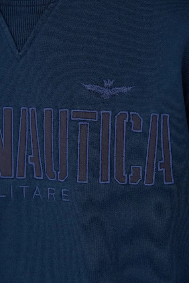 AERONAUTICA MILITARE Navy blue sweatshirt