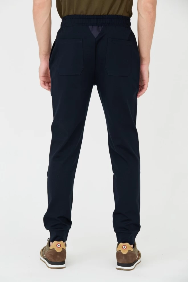 AERONAUTICA MILITARE Navy blue sweatpants