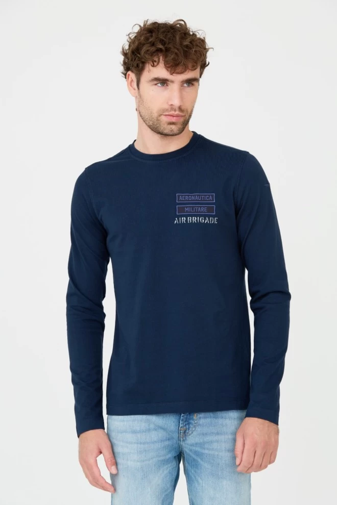 AERONAUTICA MILITARE Navy blue longsleeve