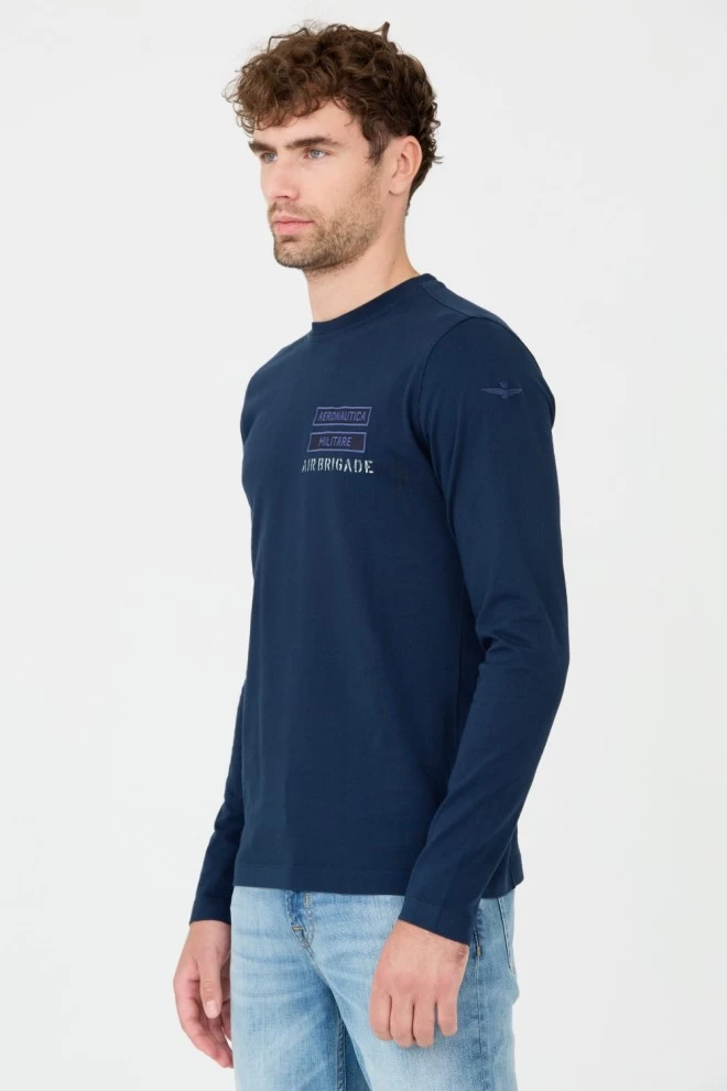 AERONAUTICA MILITARE Navy blue longsleeve