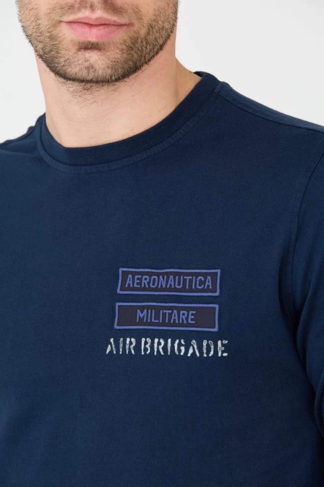 AERONAUTICA MILITARE Navy blue longsleeve