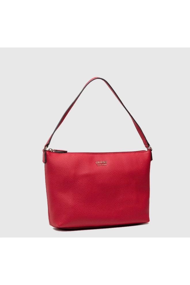 GUESS Large red and beige double-sided handbag