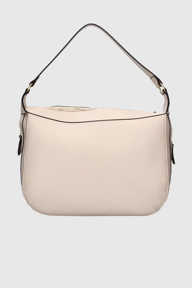 VALENTINO Arepa hobo handbag in ecru color