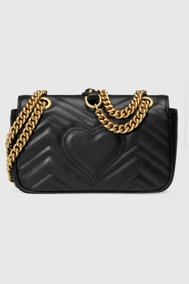 GUCCI Leather Marmont Handbag