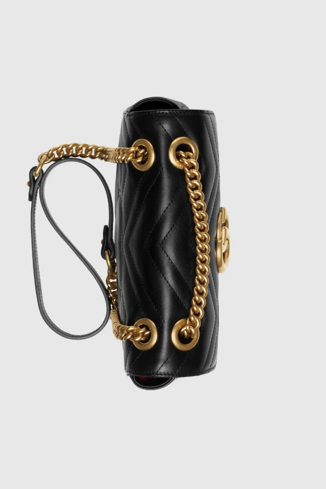 GUCCI Leather Marmont Handbag