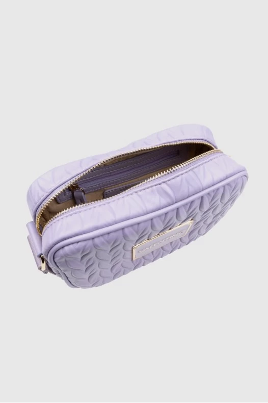 VALENTINO Embossed purple...