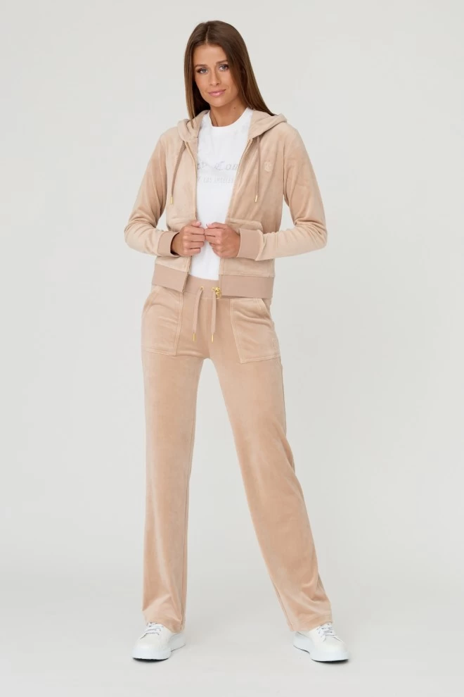 JUICY COUTURE Beżowa bluza Robertson