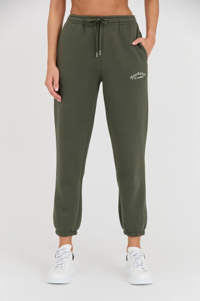JUICY COUTURE Green Recycled Wendy Jogger Sweatpants