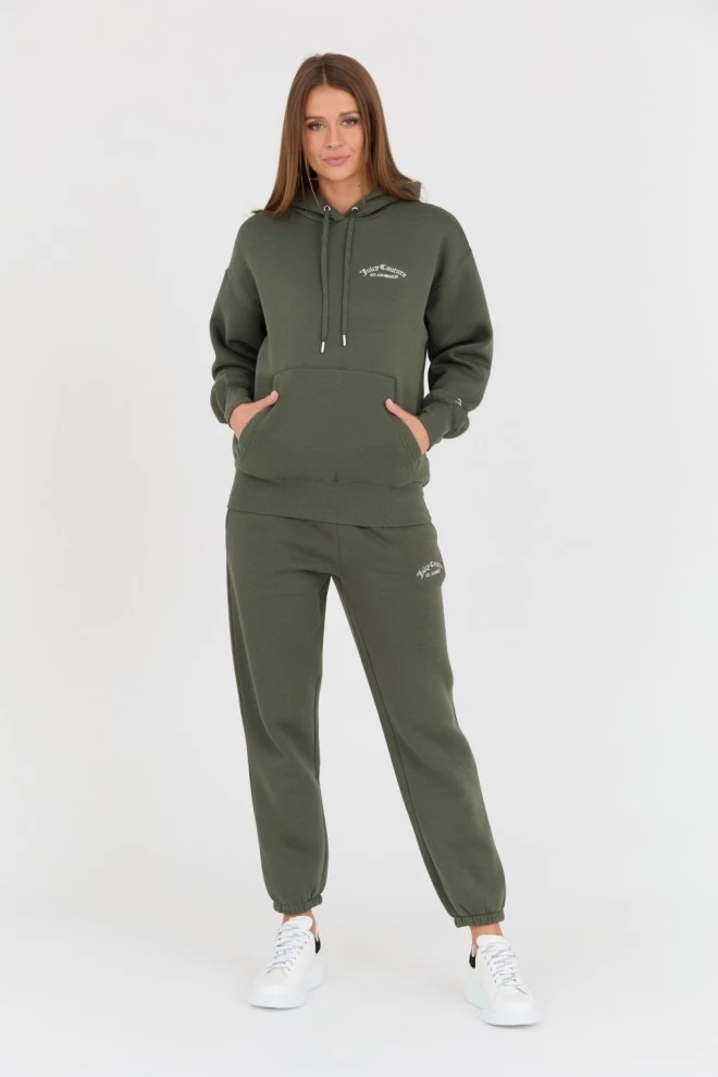 JUICY COUTURE Zielone spodnie dresowe Recycled Wendy Jogger