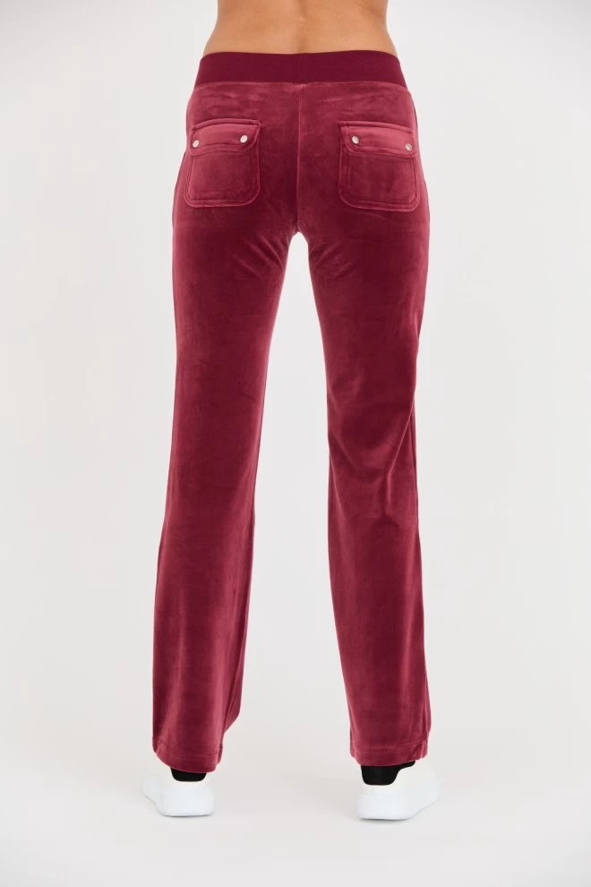 JUICY COUTURE Maroon sweatpants Del Ray Pocket Pant