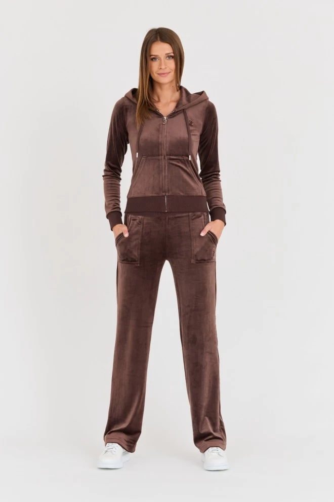 JUICY COUTURE Brown Del Ray Pocket Pant