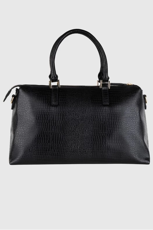 VALENTINO Black snakeskin...