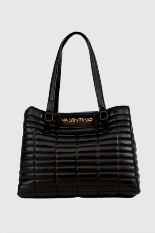 VALENTINO Large Black Quilt...