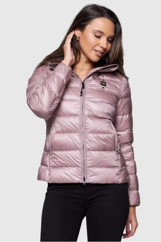 BLAUER Pink women's down...