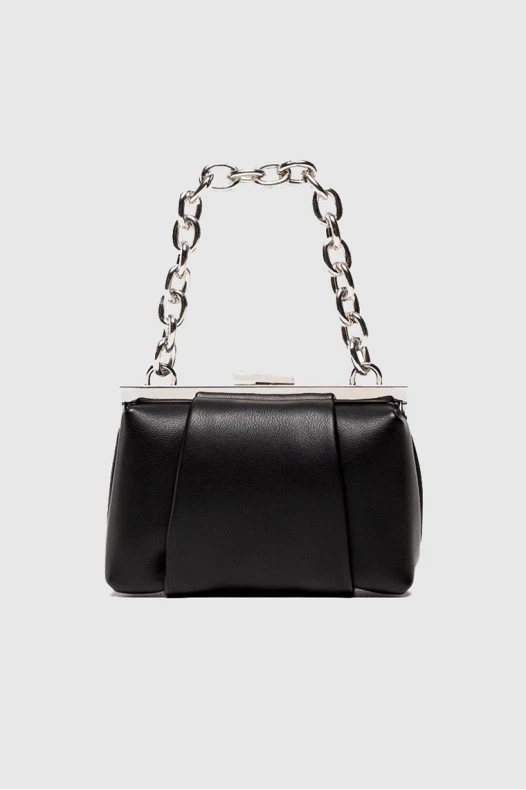 VALENTINO Black mini chain...