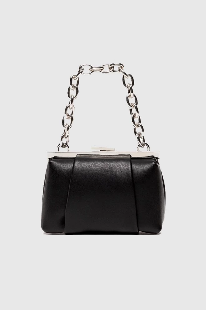 VALENTINO Black mini chain handbag
