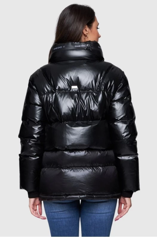 DIEGO M Women's Black Down...