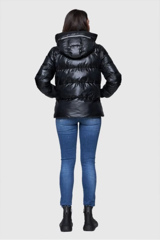 DIEGO M Czarna kurtka...