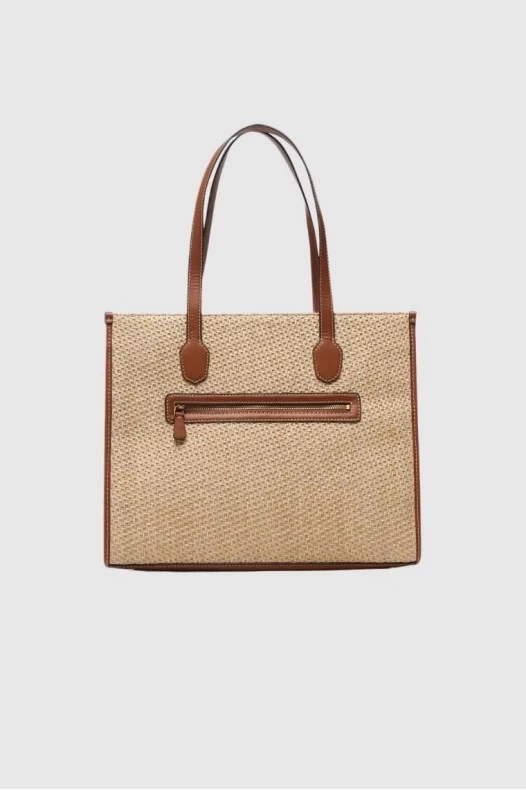 GUESS Beige silvana shopper...