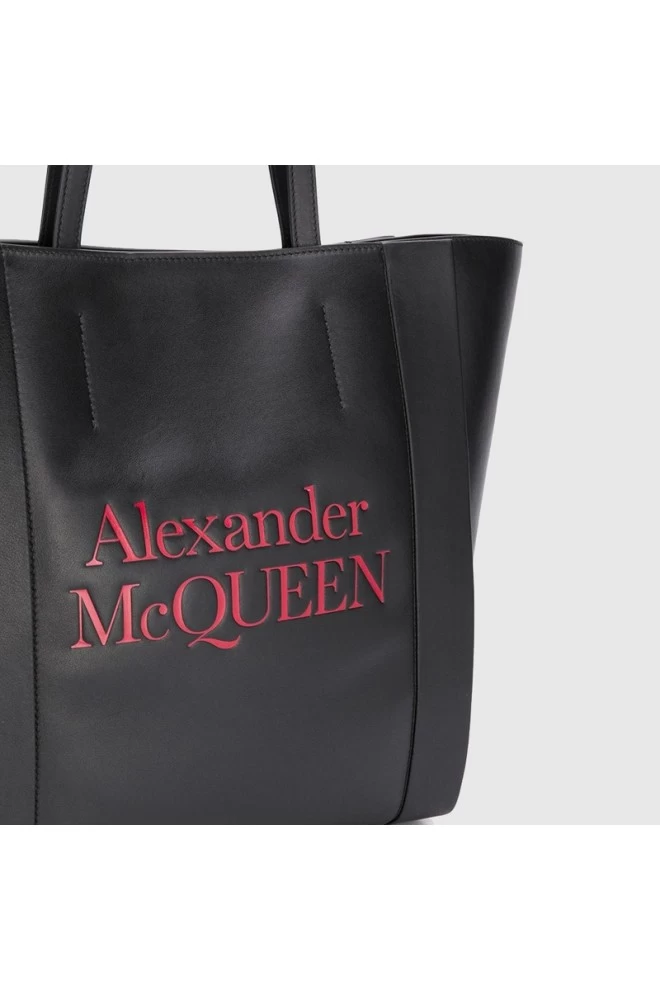 ALEXANDER MCQUEEN Torebka czarna shoperka