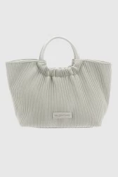 VALENTINO Kremowa plisowana...