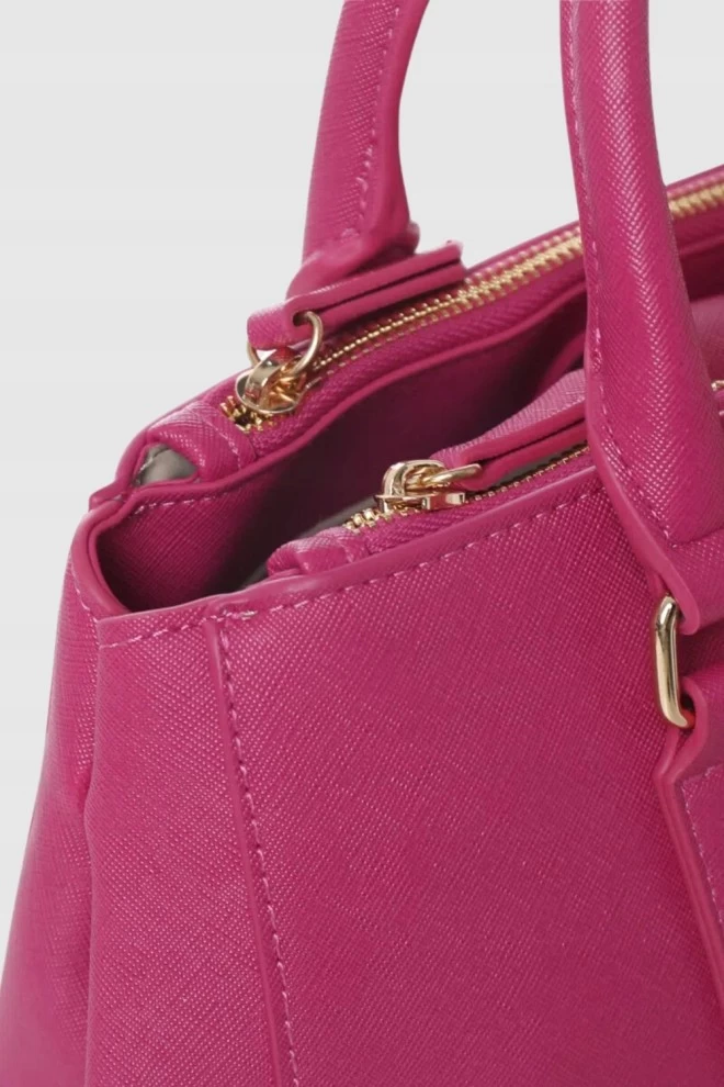 VALENTINO Mała różowa shopperka Zero Shopping