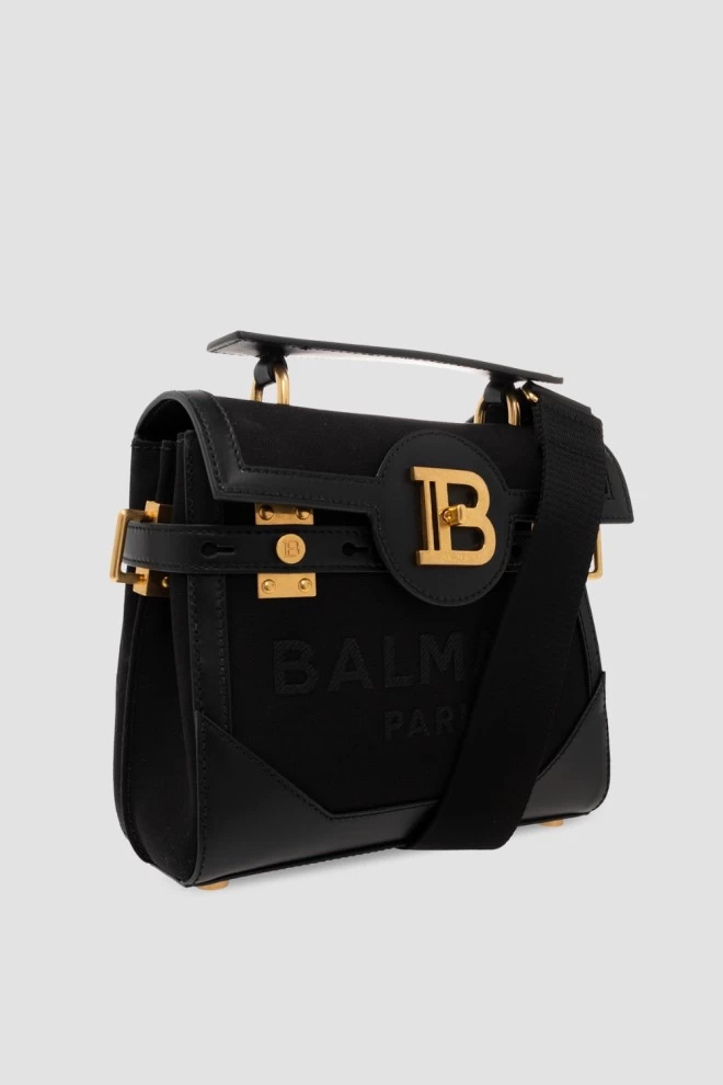 BALMAIN Czarna torebka Bbuzz