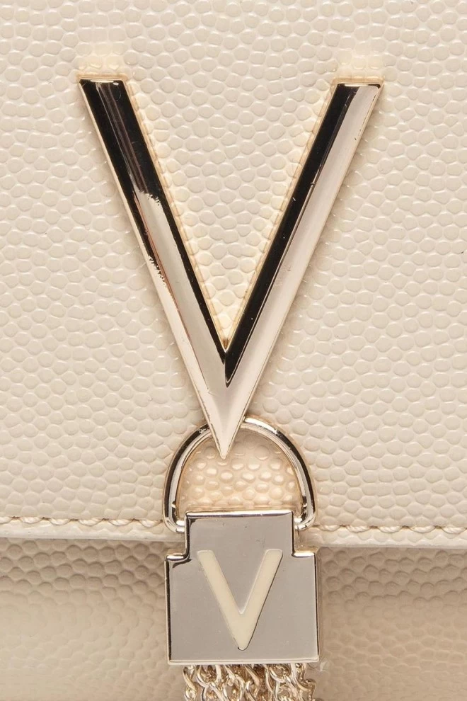 VALENTINO Beige Divina clutch bag
