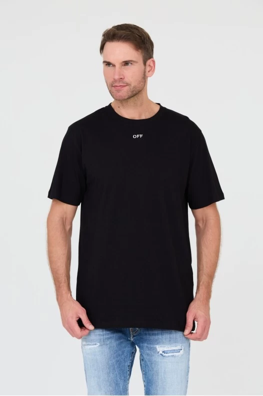 Чорна футболка OFF-WHITE