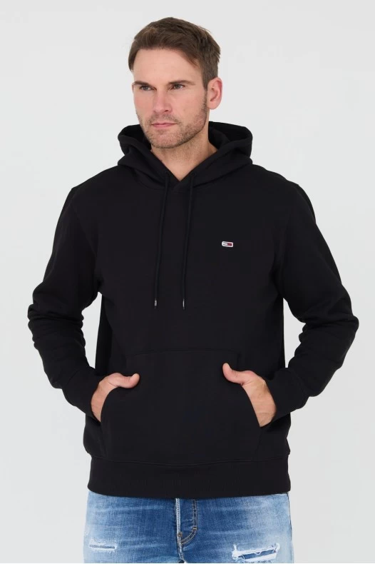TOMMY JEANS Black hooded...
