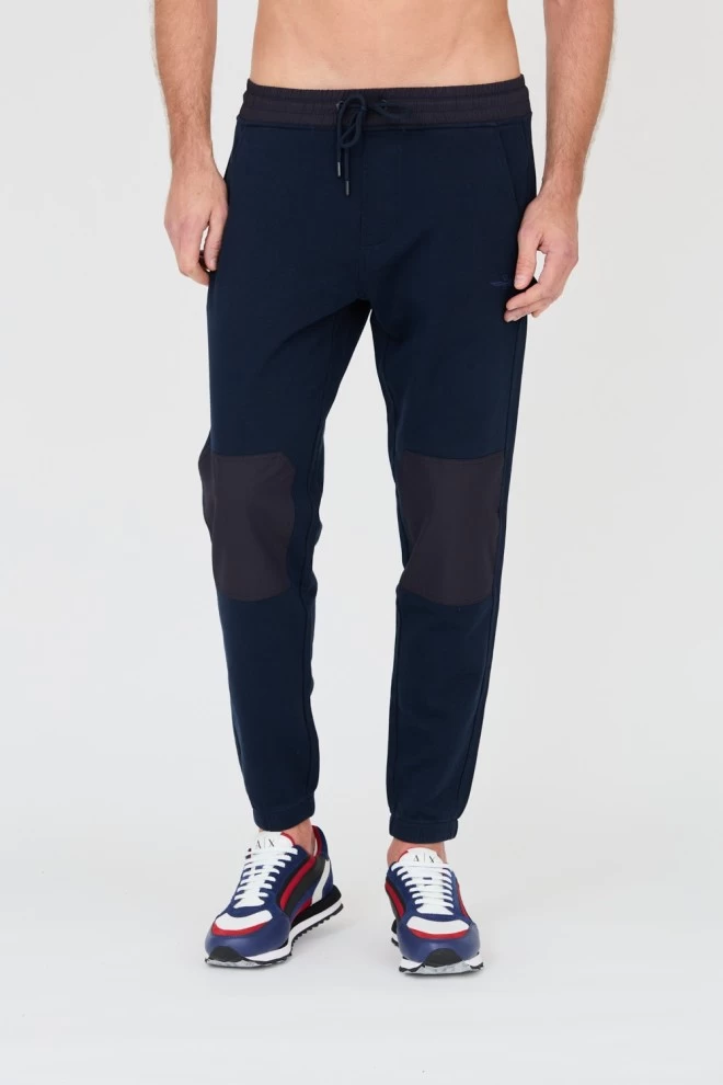 AERONAUTICA MILITARE Темно-сині спортивні штани