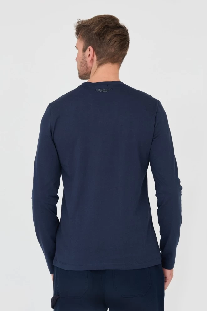 AERONAUTICA MILITARE Granatowy longsleeve 46th Air Brigade