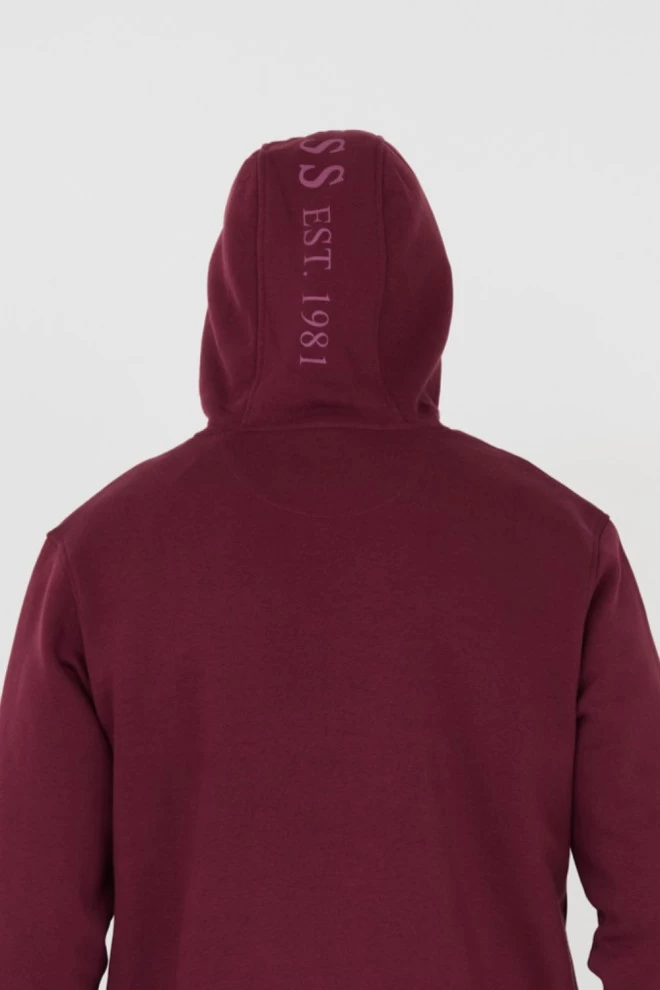 GUESS Maroon sweatshirt