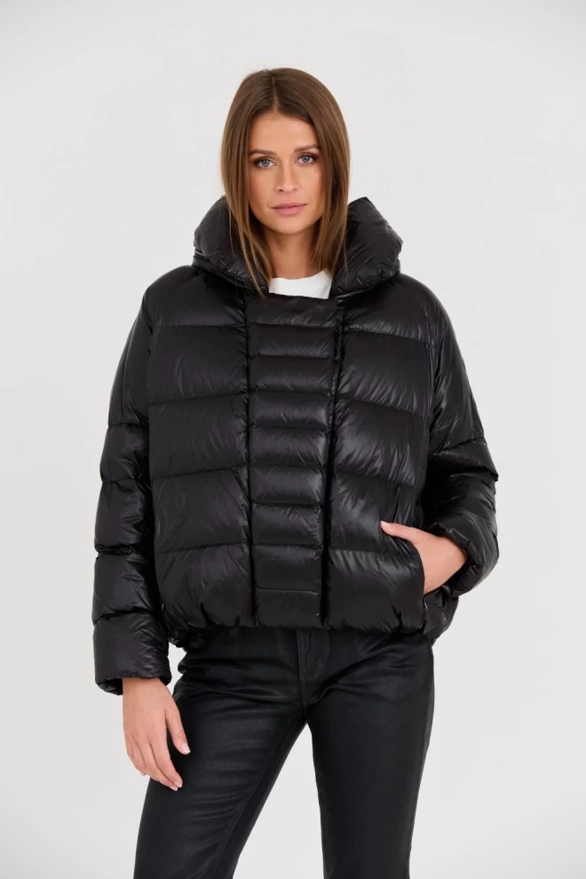 DIEGO M Czarna kurtka