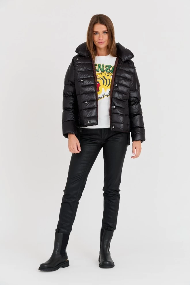 DIEGO M Czarna kurtka