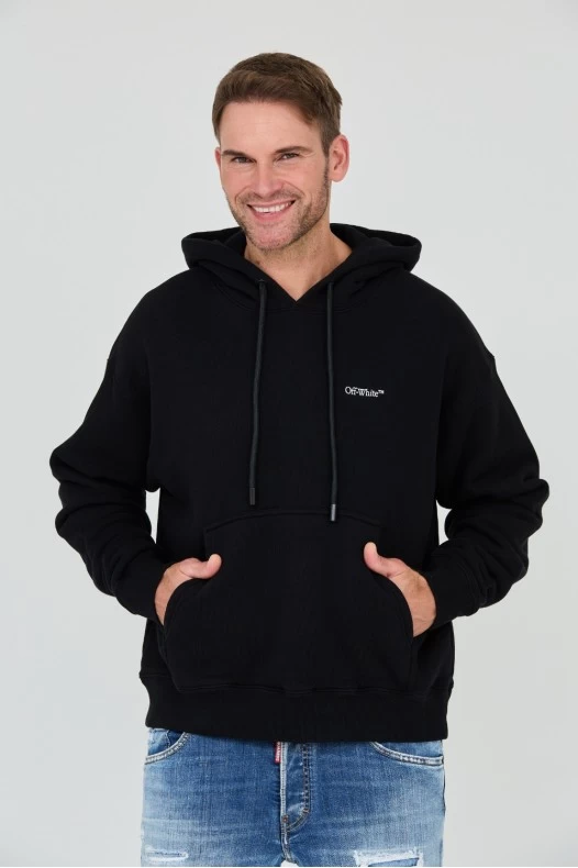 OFF-WHITE Czarna bluza