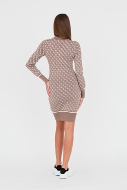 GUESS Beżowa sukienka