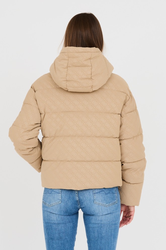 GUESS Beżowa damska kurtka