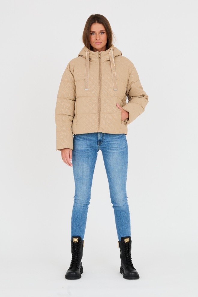 GUESS Beżowa damska kurtka