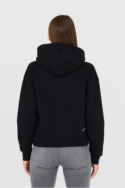 KARL LAGERFELD Czarna bluza...