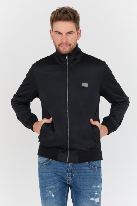 DOLCE & GABBANA Czarny bomber