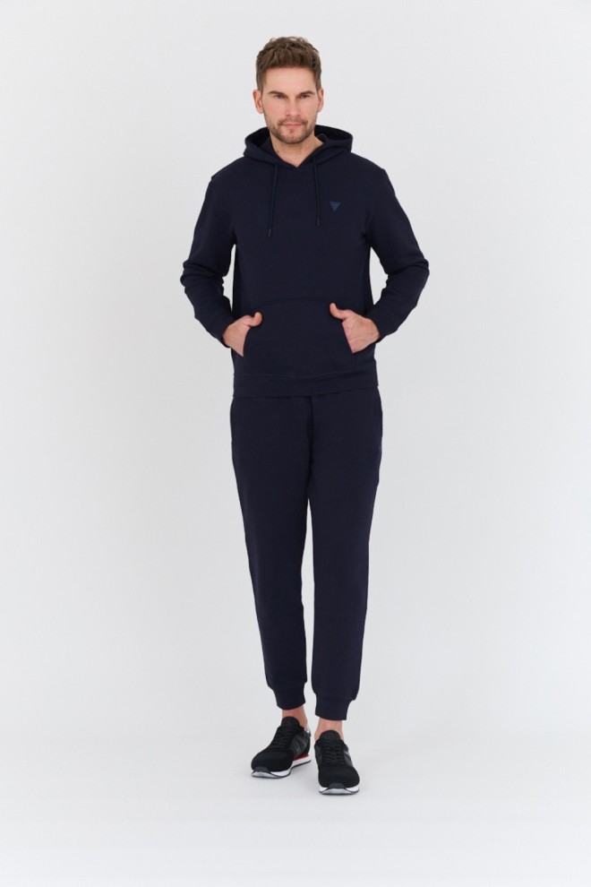 GUESS Navy blue Aldwin sweatpants