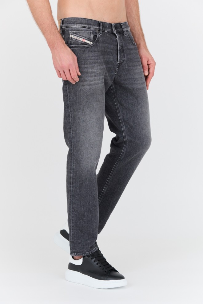 DIESEL Czarne jeansy D-finitive Tapered