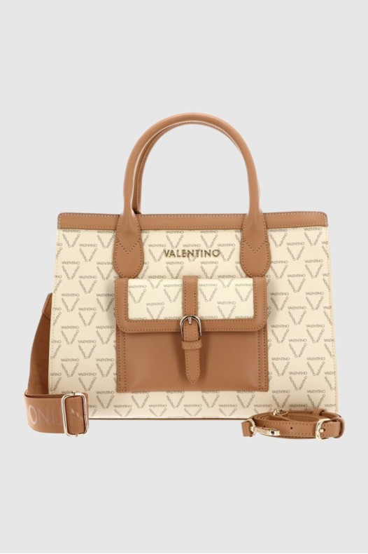 VALENTINO Ecru shopper bag...