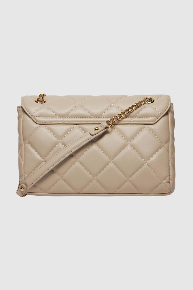 VALENTINO Średnia ecru torebka Ocarina