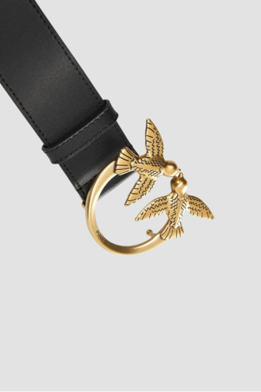 PINKO Black Love Berry H3 Belt