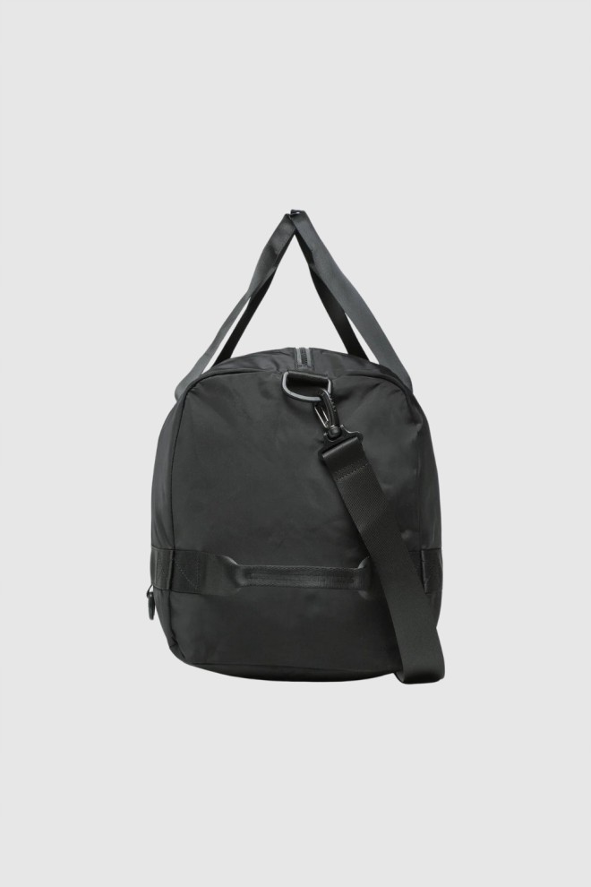 EA7 Black sports bag with pink logo