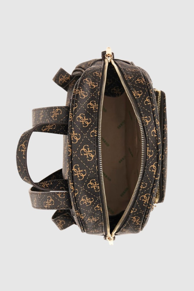 GUESS Brązowy plecak Eco Elements